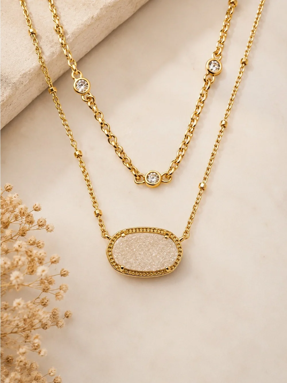 Kendra Scott layering easier